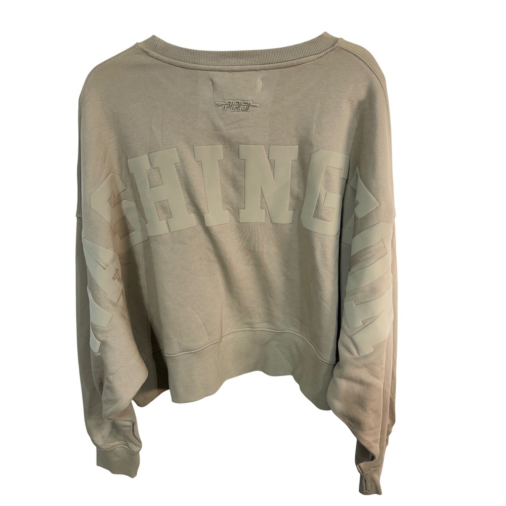 Pro Standard Washington Wizards NBA Cropped Sweatshirt Women's L Taupe